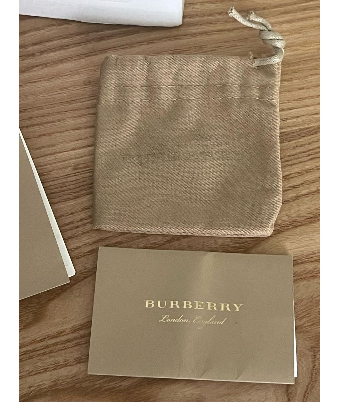 BURBERRY Золотой брелок, фото 7