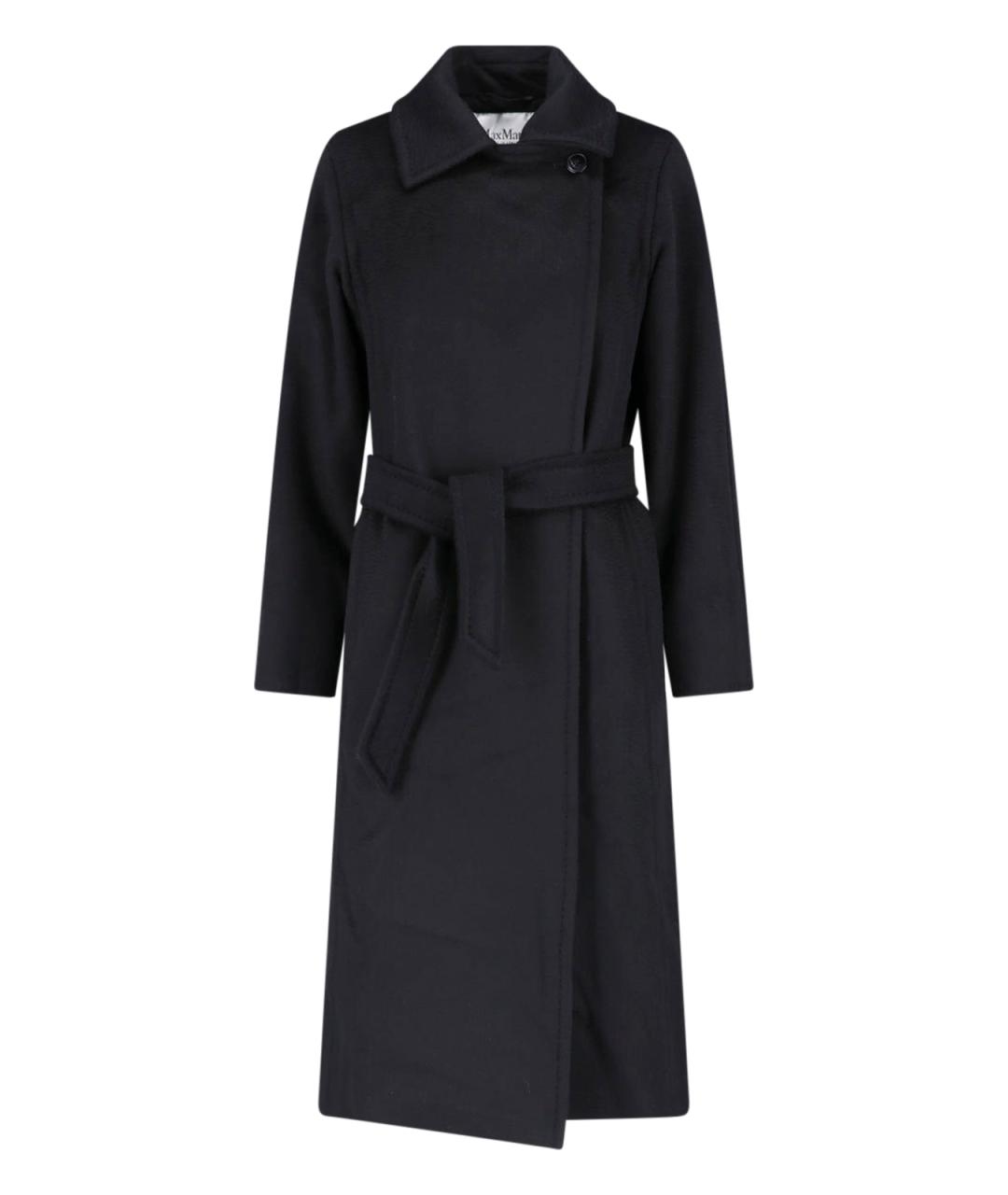 MAX MARA Черное пальто, фото 3