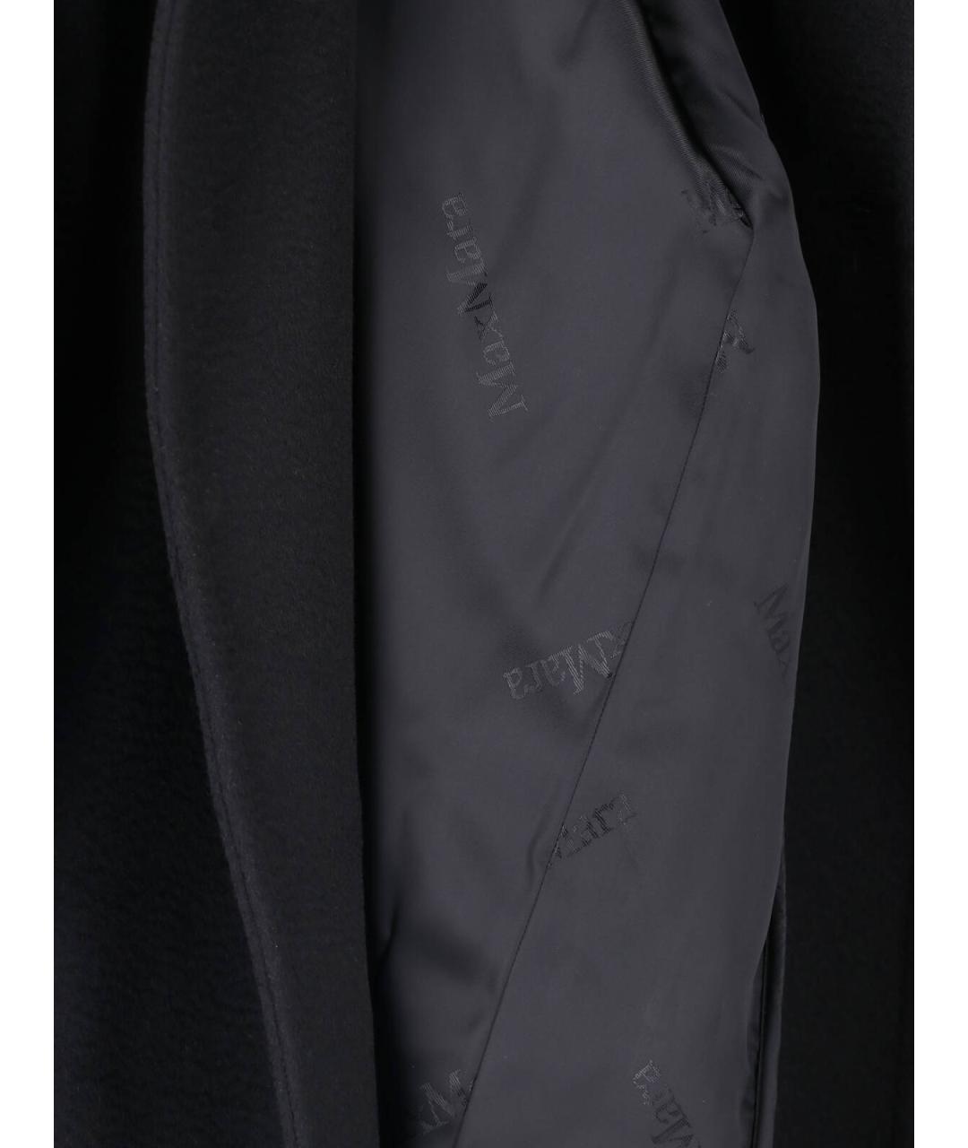 MAX MARA Черное пальто, фото 5