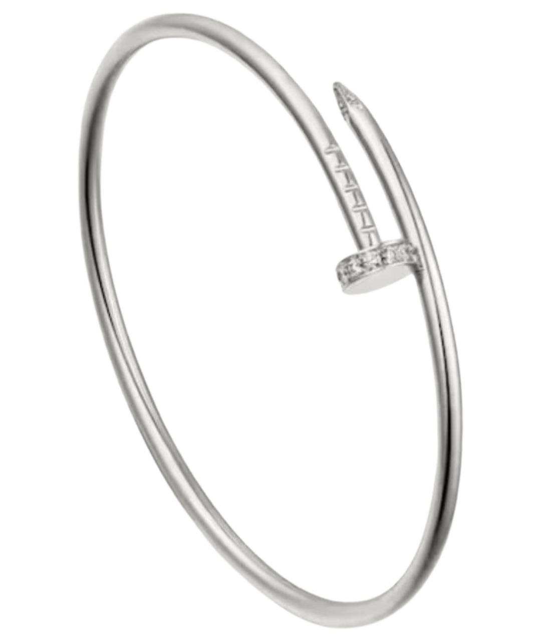 CARTIER Серебряный браслет из белого золота, фото 1