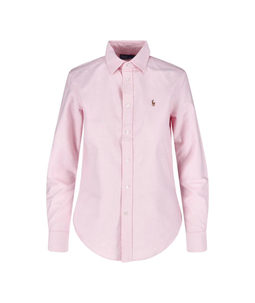POLO RALPH LAUREN Розовая хлопковая рубашка, фото 1