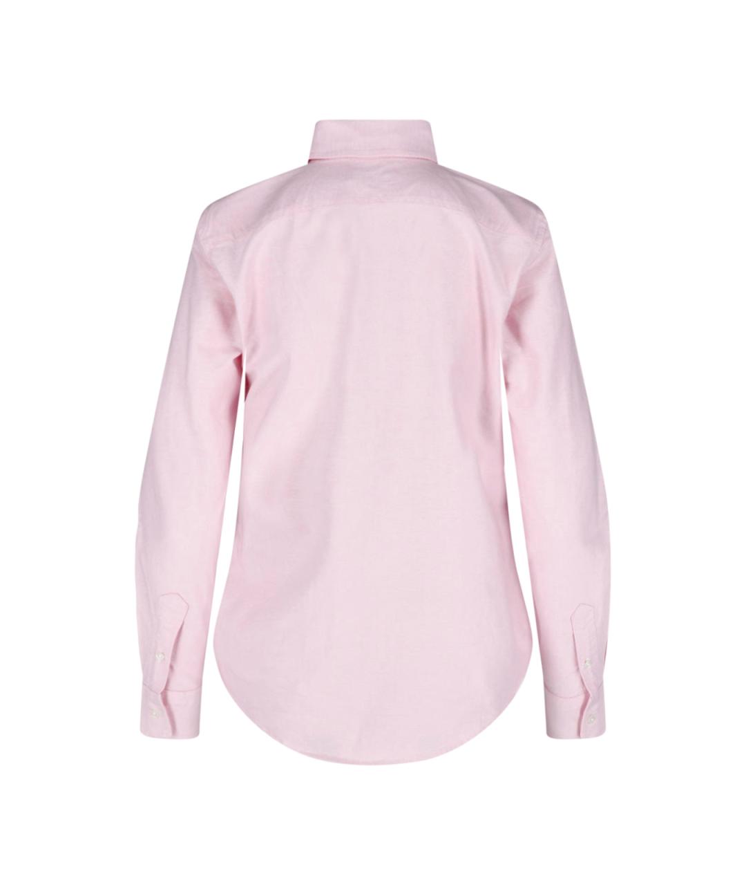 POLO RALPH LAUREN Розовая хлопковая рубашка, фото 2