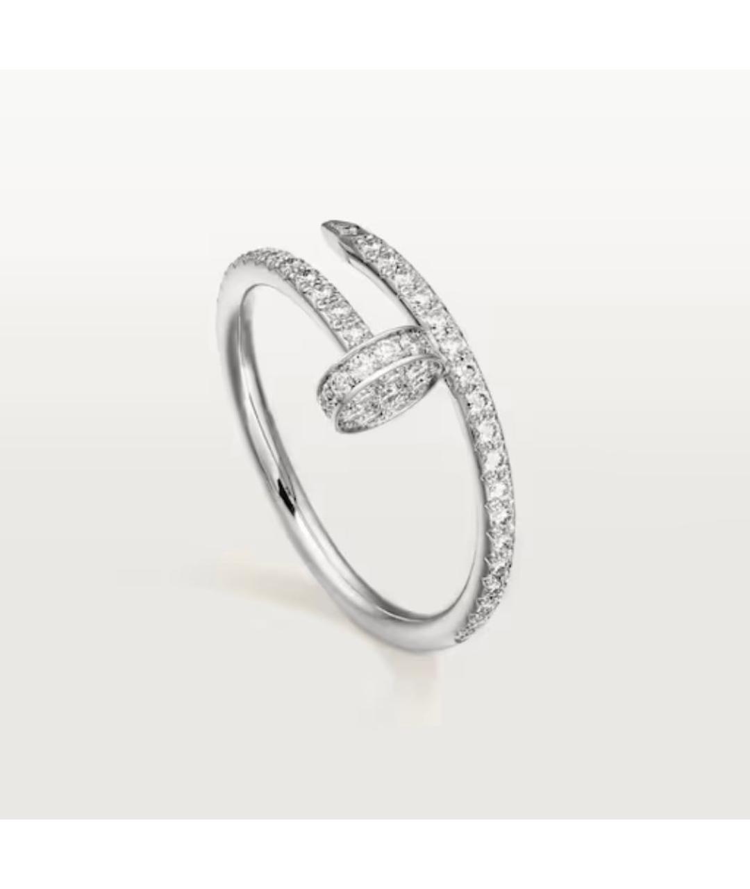 CARTIER Серебряное кольцо из белого золота, фото 6