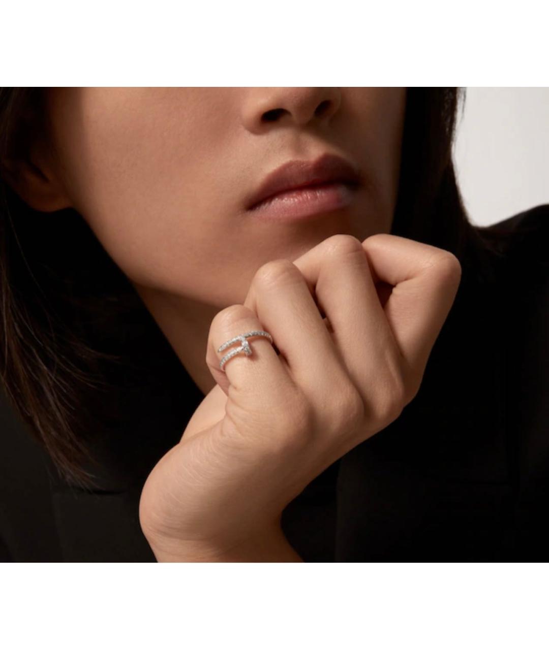 CARTIER Серебряное кольцо из белого золота, фото 2