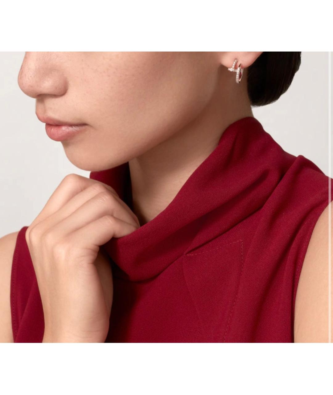 CARTIER Золотые серьги из розового золота, фото 2