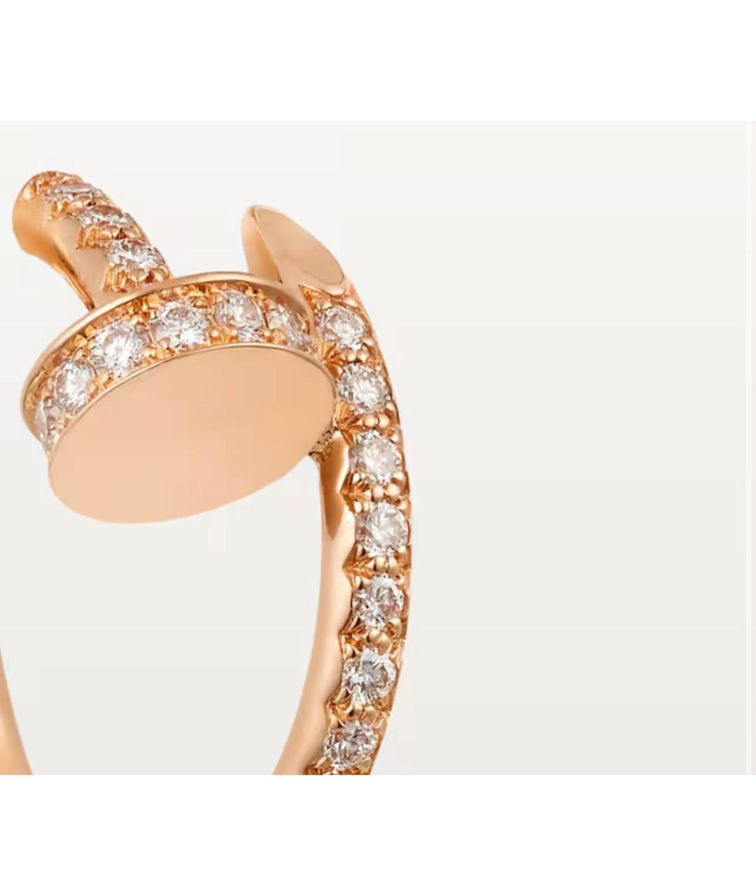 CARTIER Золотые серьги из розового золота, фото 4