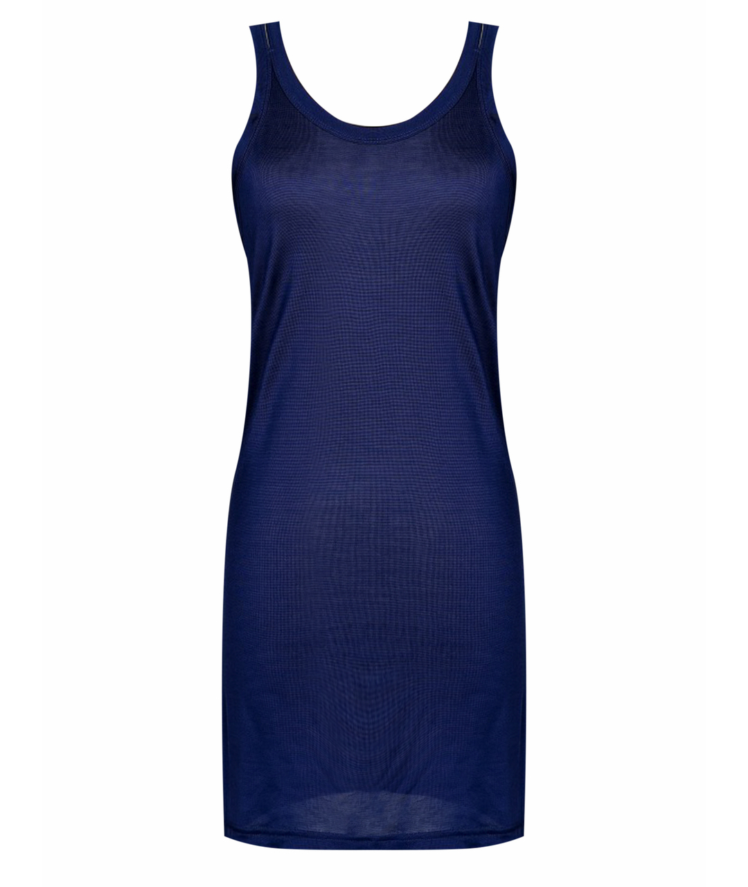 ANN DEMEULEMEESTER Синее вискозное платье, фото 1
