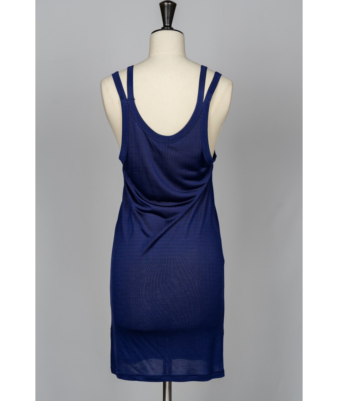 ANN DEMEULEMEESTER Синее вискозное платье, фото 2
