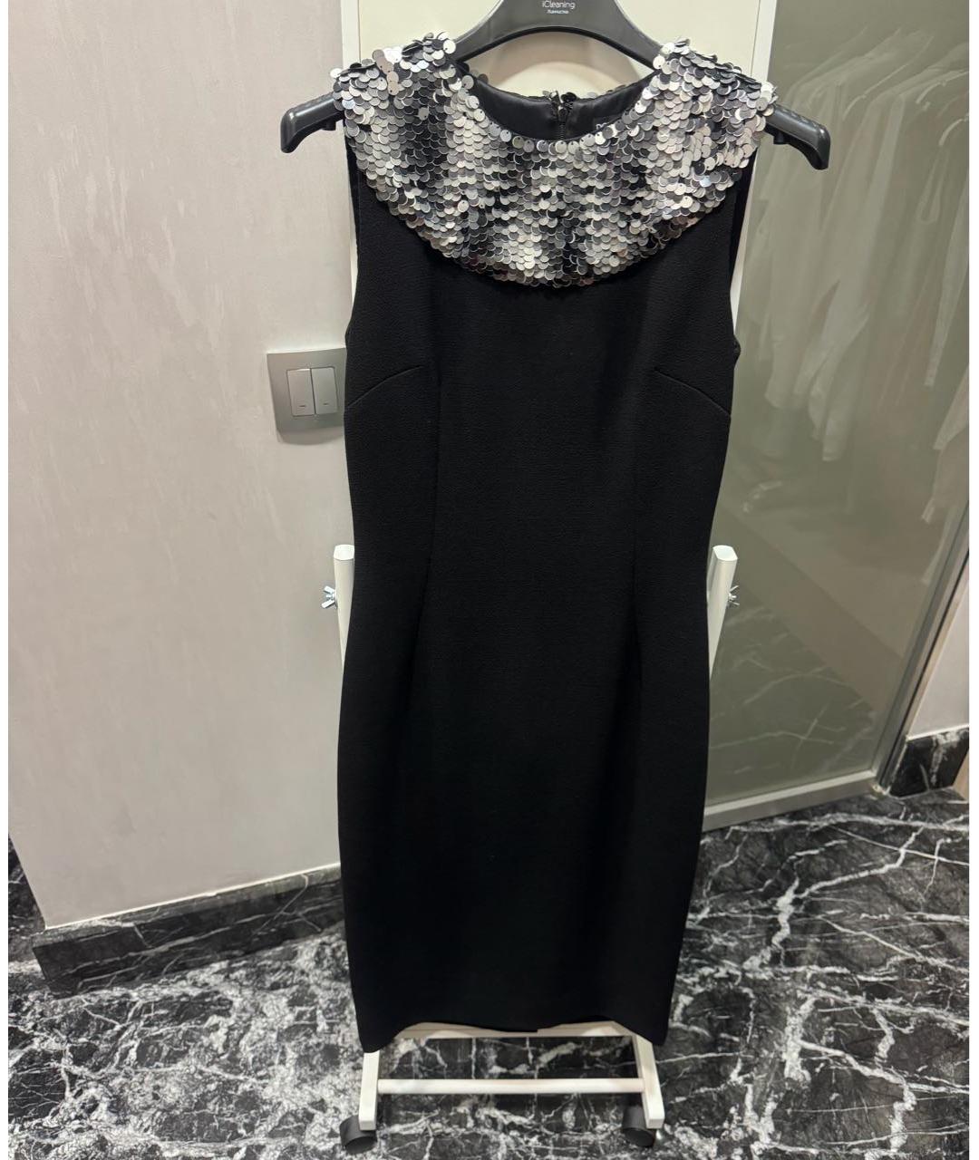DOLCE&GABBANA Черное вечернее платье, фото 5