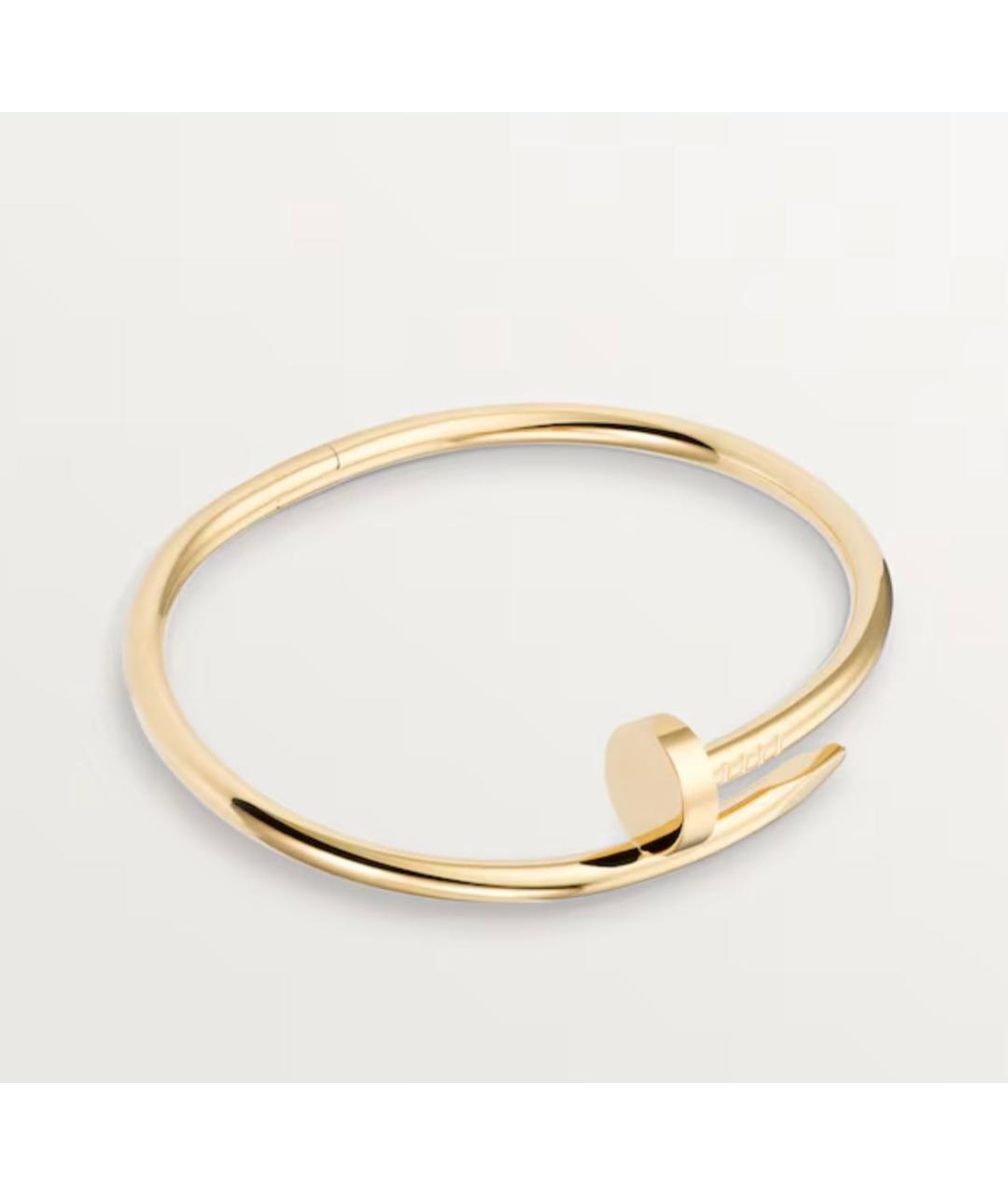 CARTIER Золотой браслет из желтого золота, фото 2