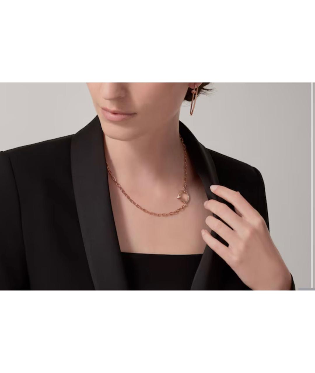 CARTIER Золотое колье из розового золота, фото 2