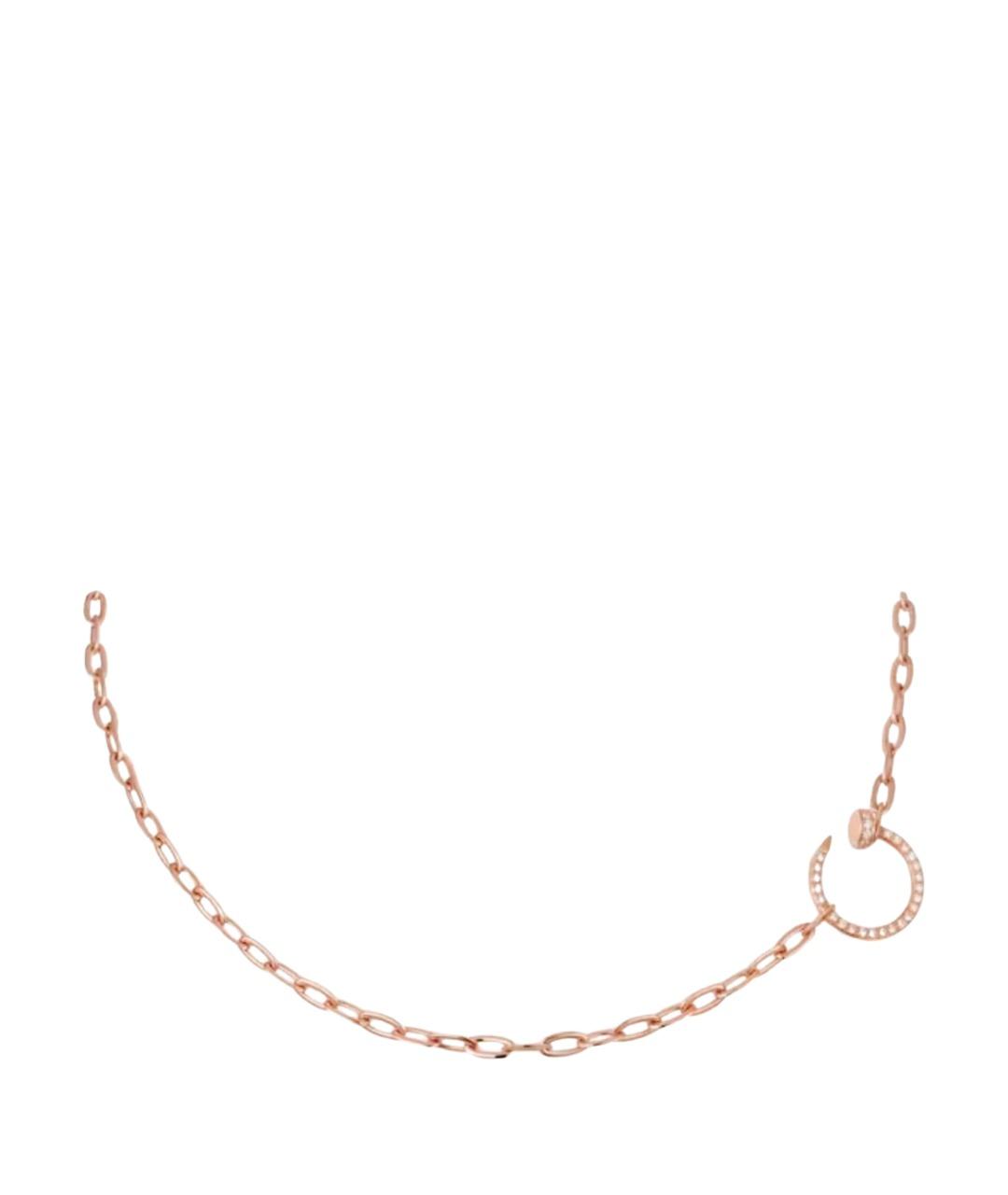 CARTIER Золотое колье из розового золота, фото 1
