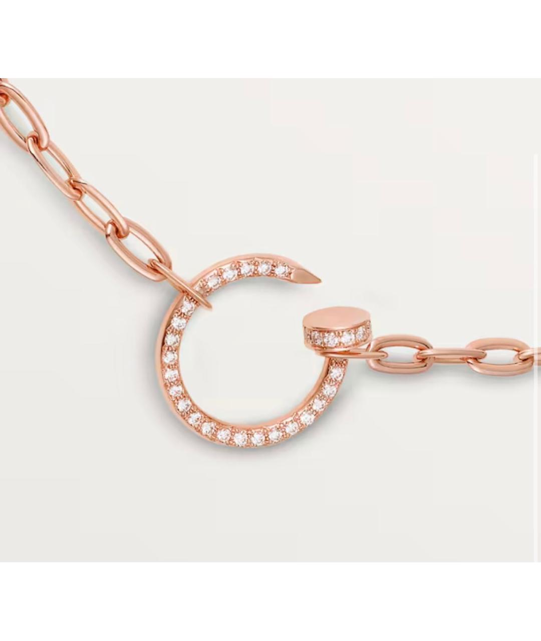 CARTIER Золотое колье из розового золота, фото 3