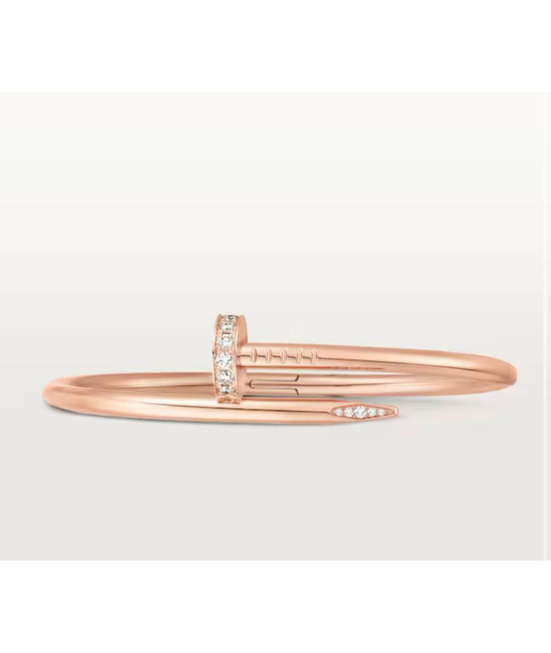 CARTIER Золотой браслет из розового золота, фото 4