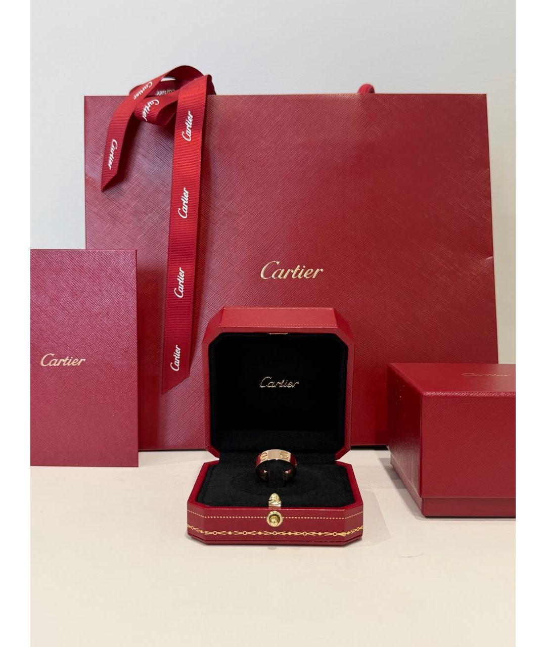 CARTIER Золотое кольцо из розового золота, фото 2