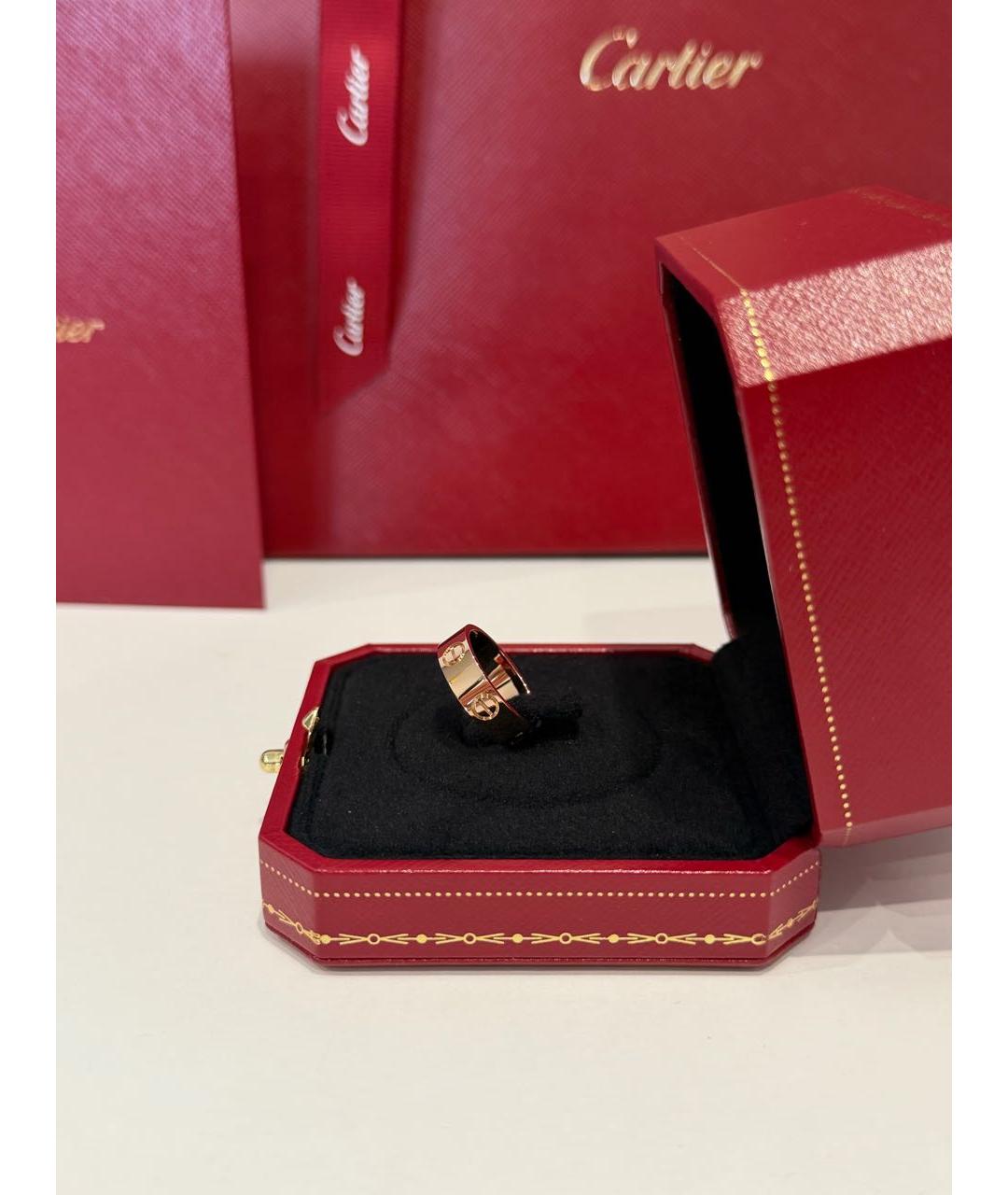 CARTIER Золотое кольцо из розового золота, фото 3