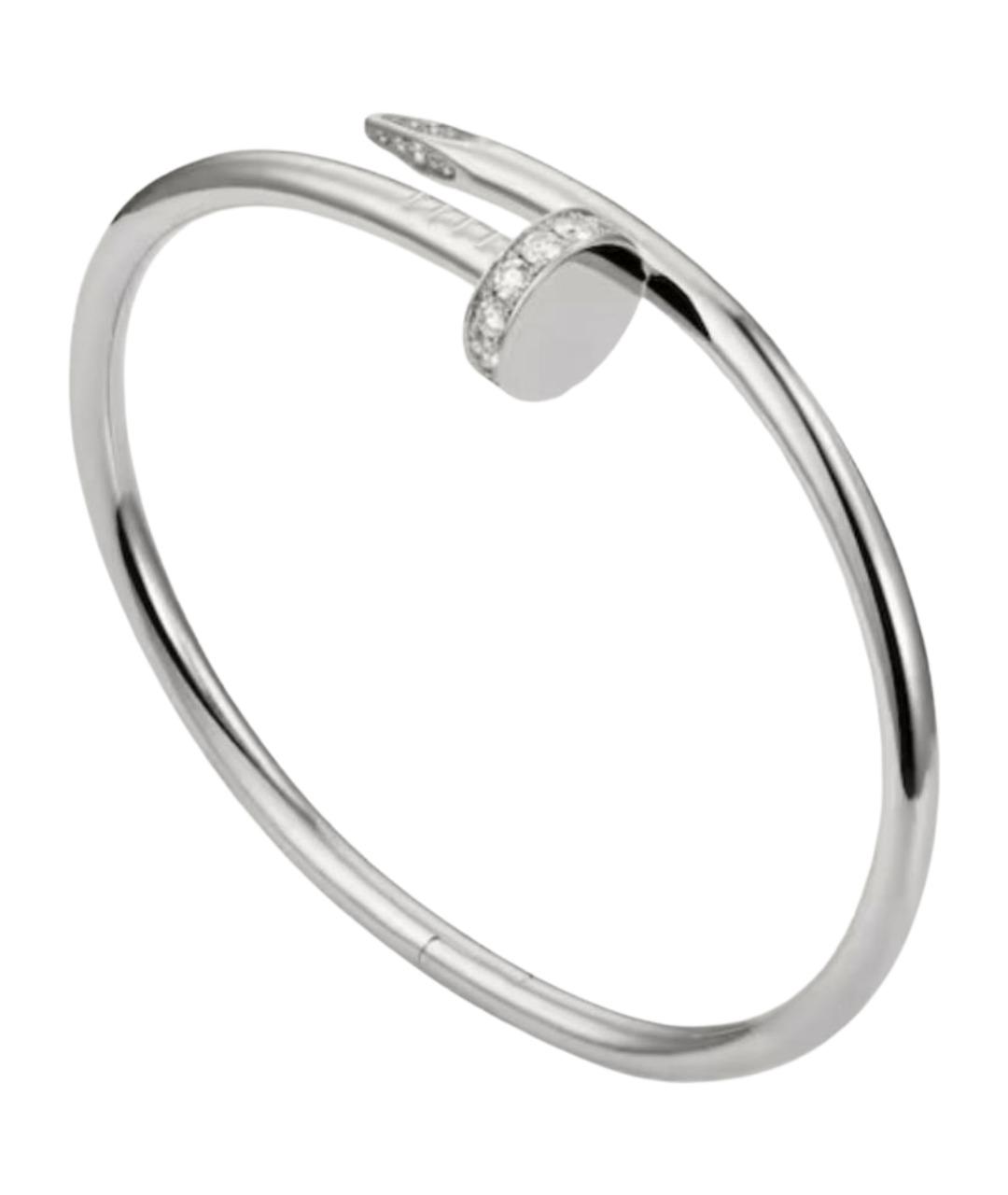 CARTIER Серебряный браслет из белого золота, фото 1