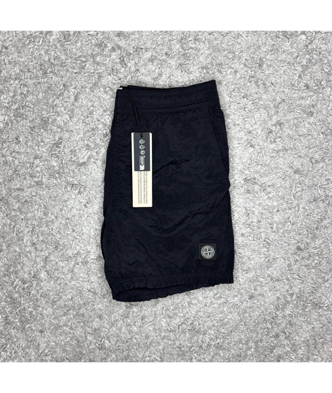 STONE ISLAND Черные плавки, фото 2