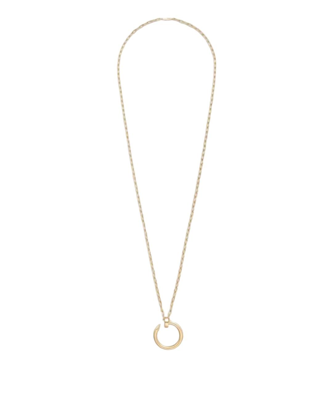 CARTIER Золотое колье из желтого золота, фото 1