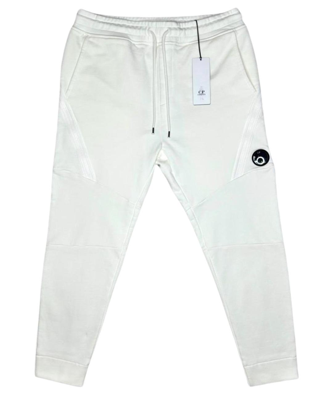 CP COMPANY Белые хлопковые повседневные брюки, фото 1