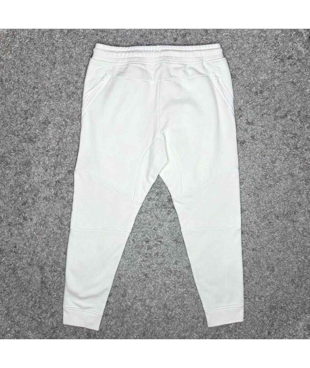 CP COMPANY Белые хлопковые повседневные брюки, фото 4