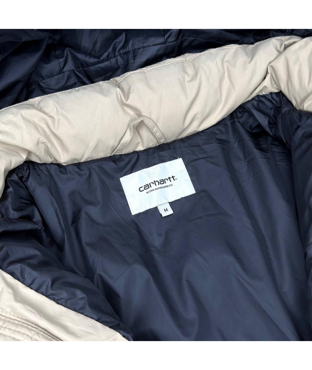 CARHARTT WIP Бежевый пуховик, фото 3