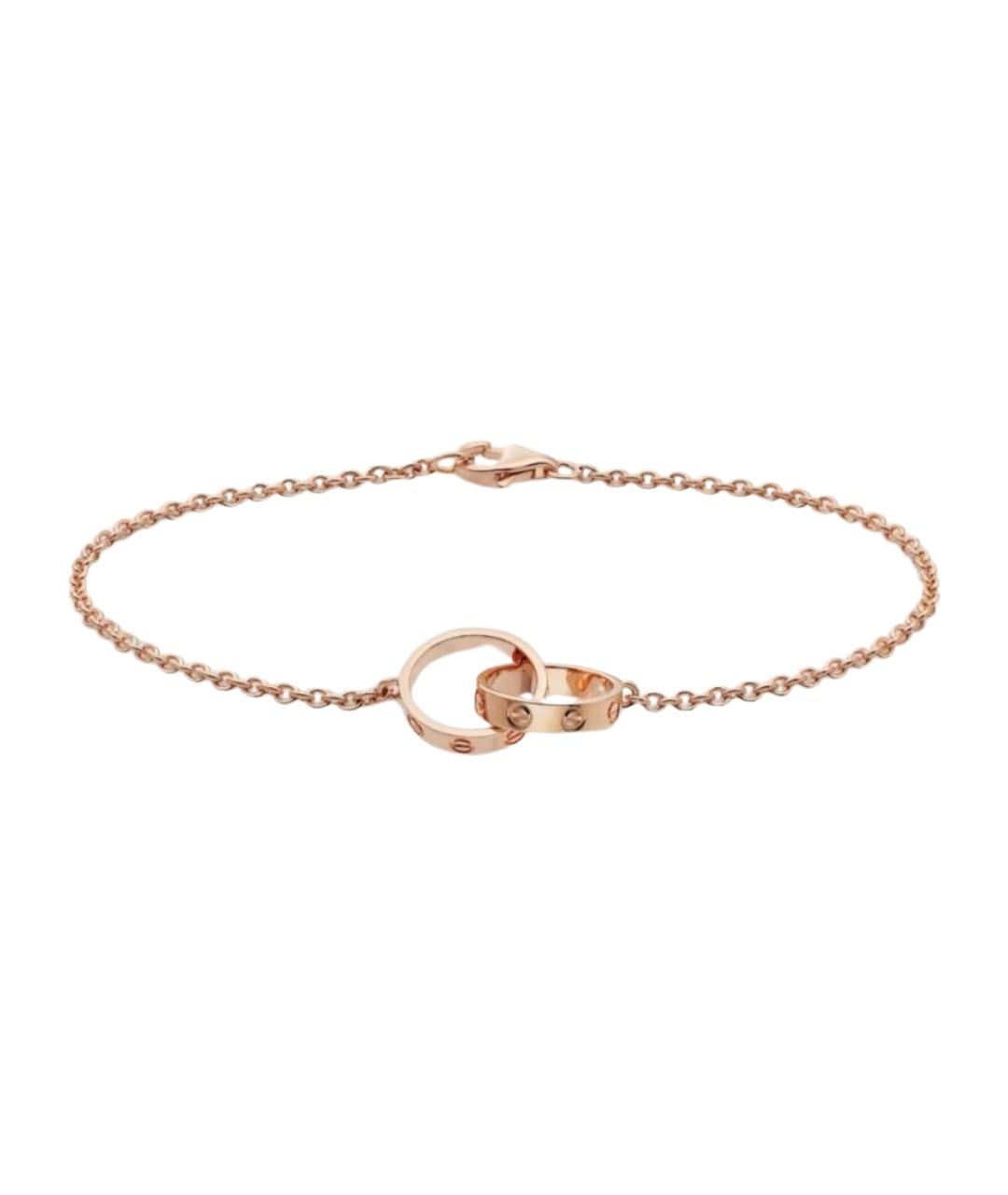 CARTIER Золотой браслет из розового золота, фото 1