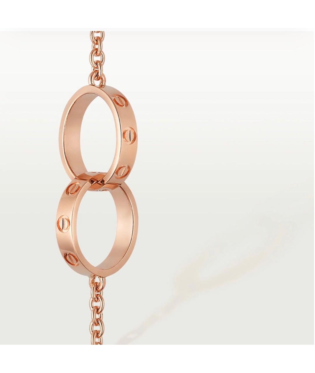 CARTIER Золотой браслет из розового золота, фото 4