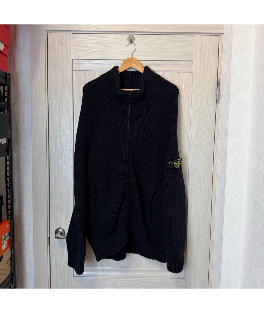 STONE ISLAND Черный джемпер / свитер, фото 7