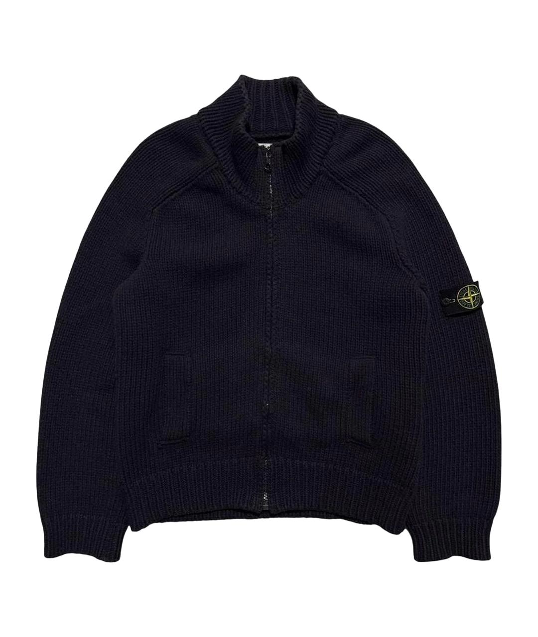 STONE ISLAND Черный джемпер / свитер, фото 1