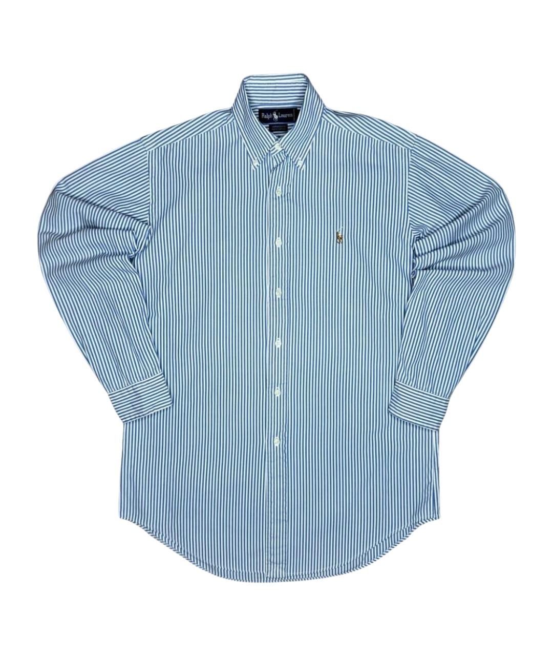 POLO RALPH LAUREN Синяя хлопковая кэжуал рубашка, фото 1