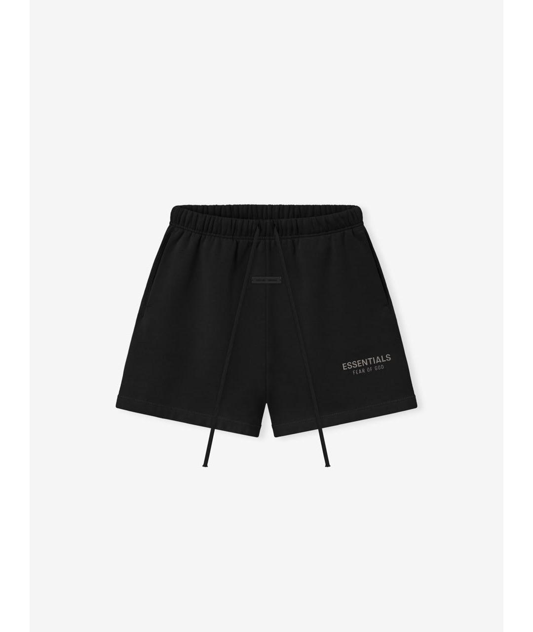 FEAR OF GOD ESSENTIALS Черные хлопковые шорты, фото 4