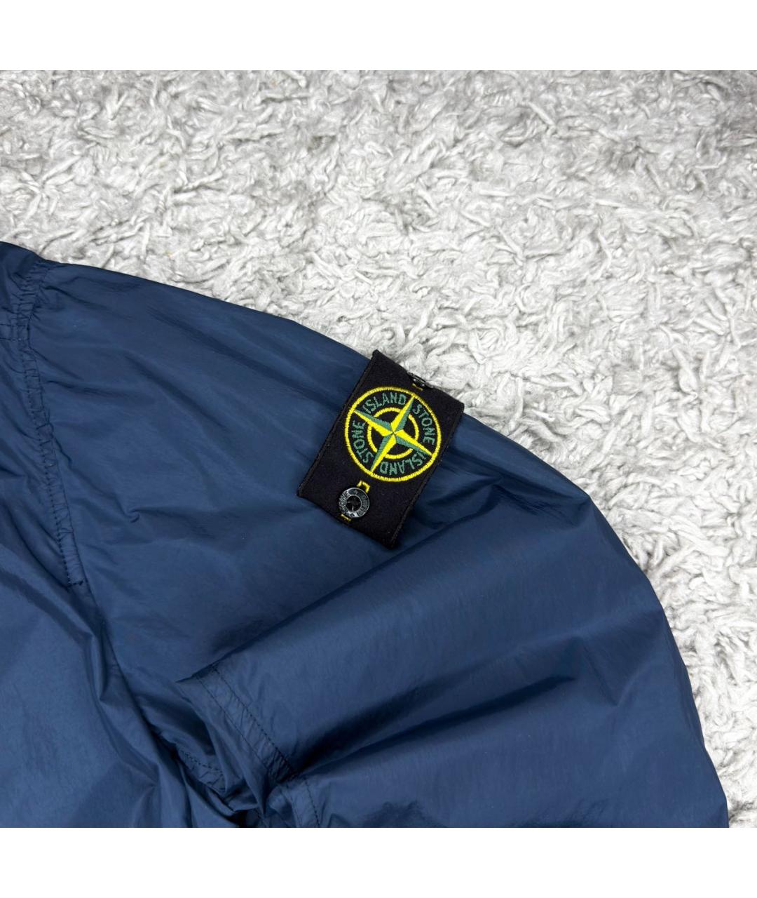 STONE ISLAND Темно-синяя куртка, фото 2