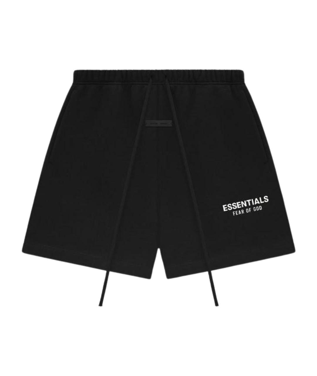 FEAR OF GOD ESSENTIALS Черные хлопковые шорты, фото 1