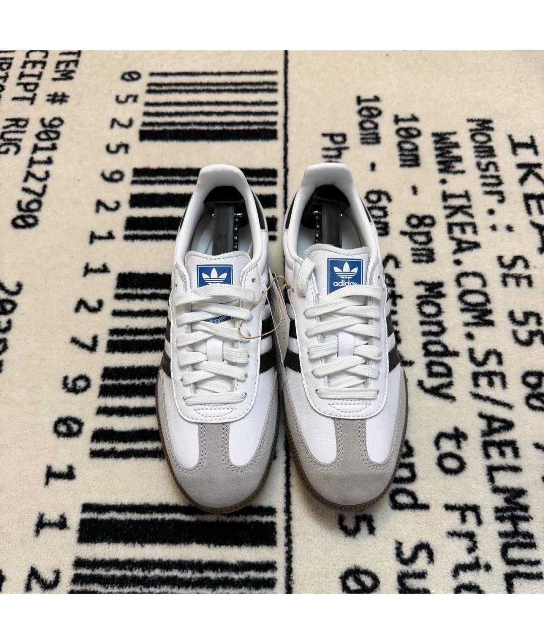 ADIDAS Белые кроссовки, фото 2