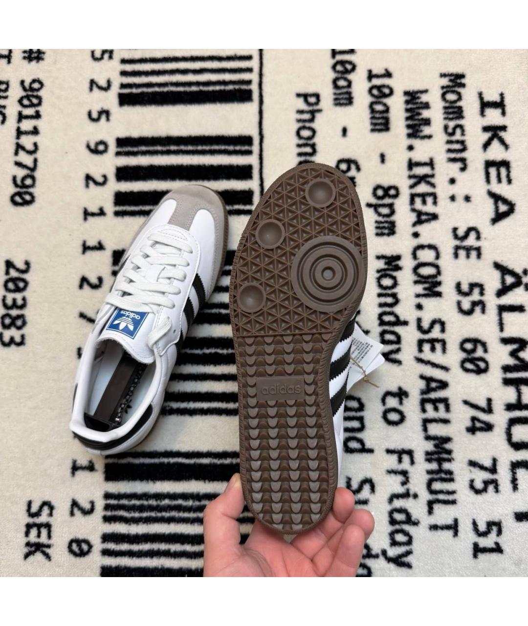ADIDAS Белые кроссовки, фото 5