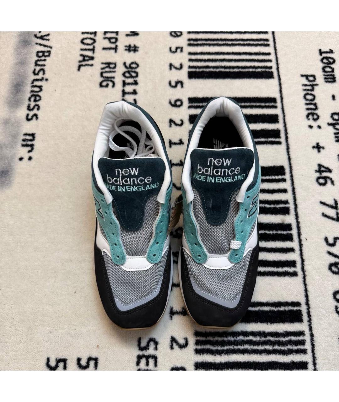 NEW BALANCE Бирюзовые низкие кроссовки / кеды, фото 2