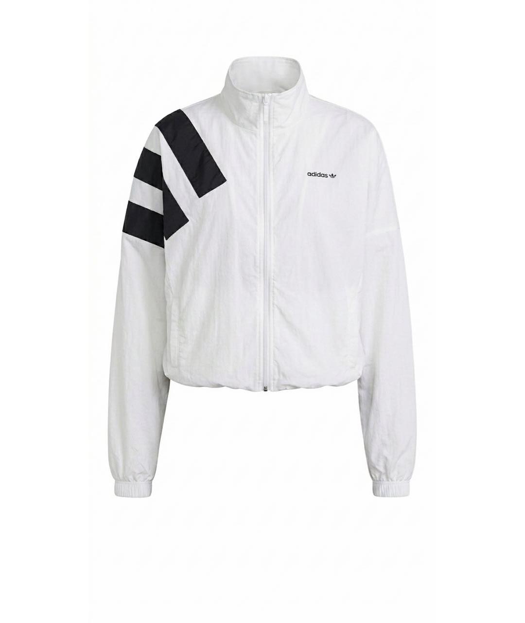 ADIDAS Белая полиэстеровая куртка, фото 6
