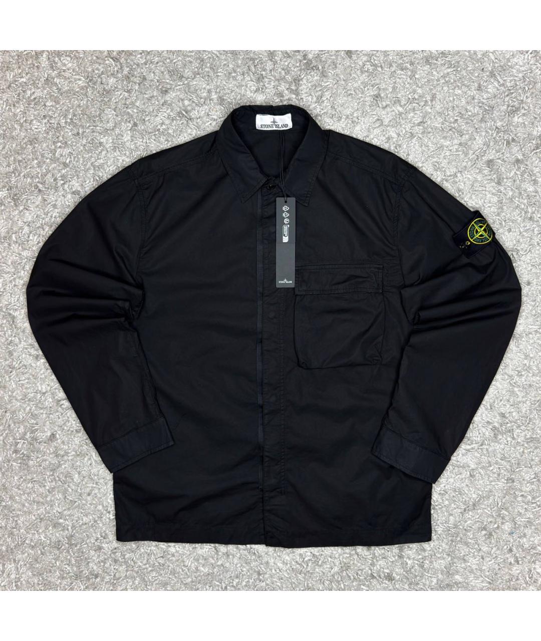 STONE ISLAND Черная куртка, фото 6