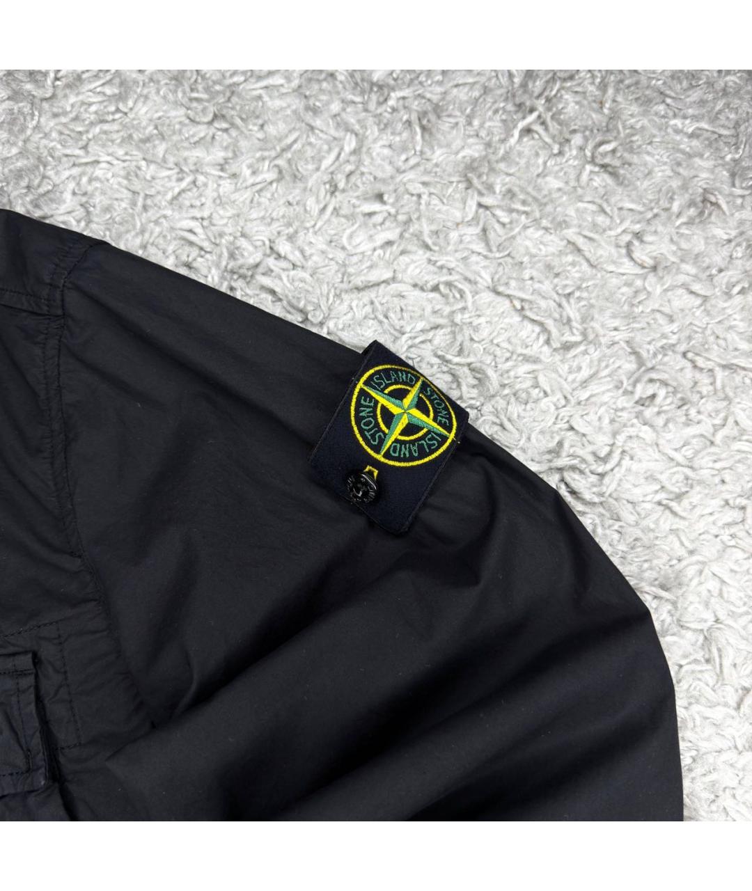STONE ISLAND Черная куртка, фото 2