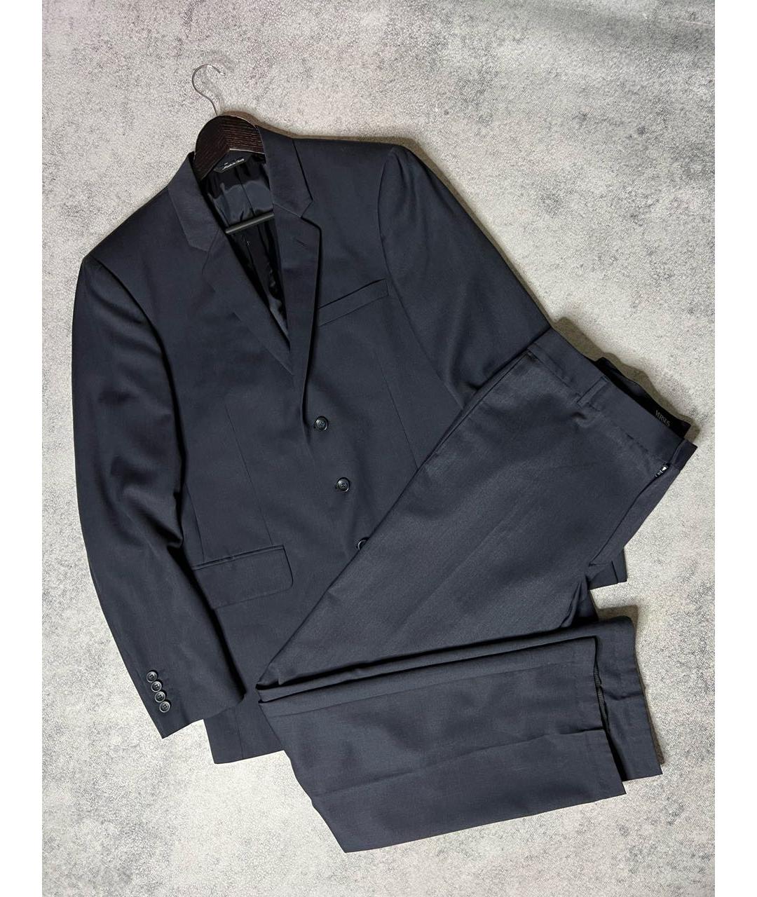 VERSUS VERSACE Черный классический костюм, фото 3
