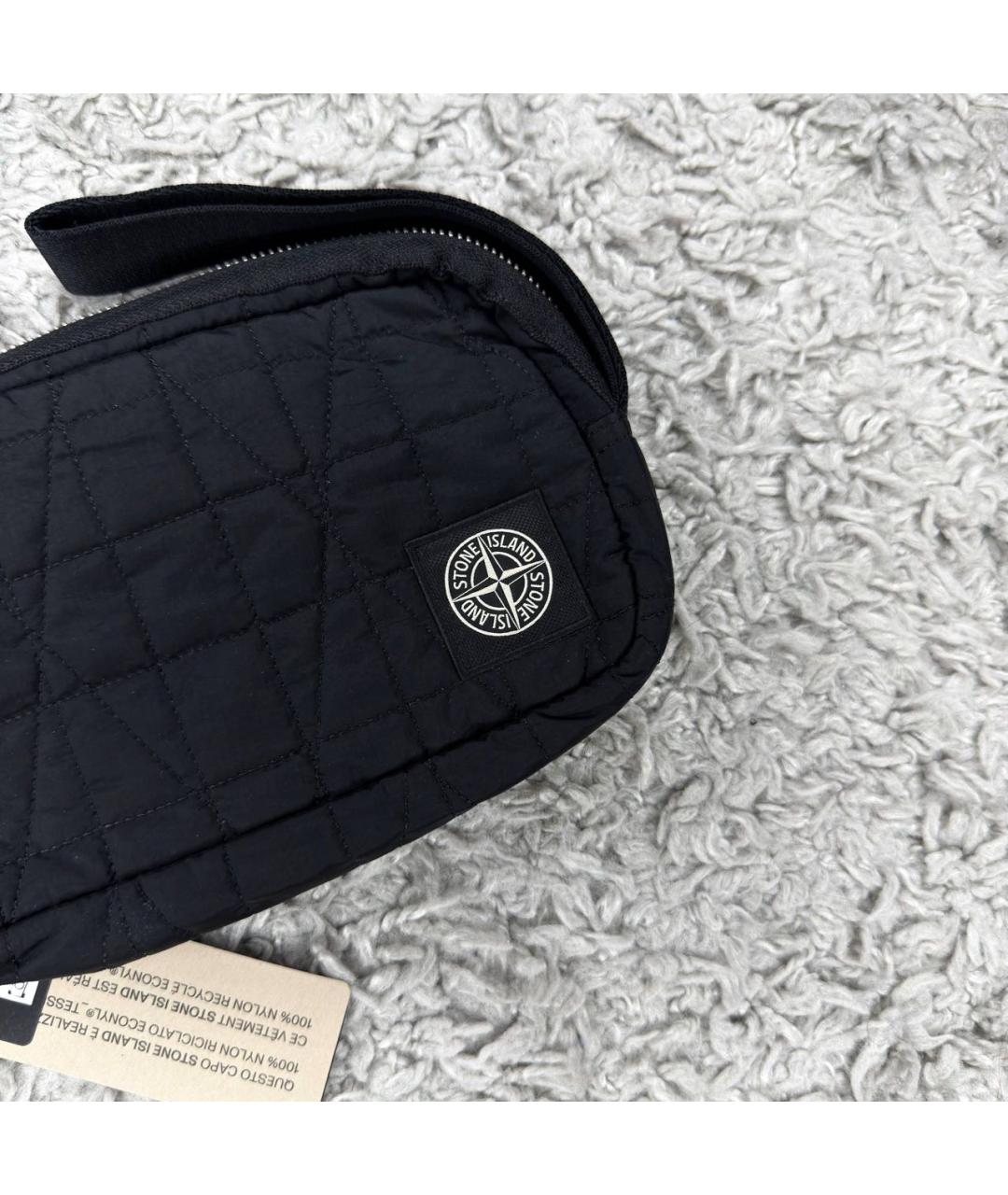 STONE ISLAND Черный кошелек, фото 2