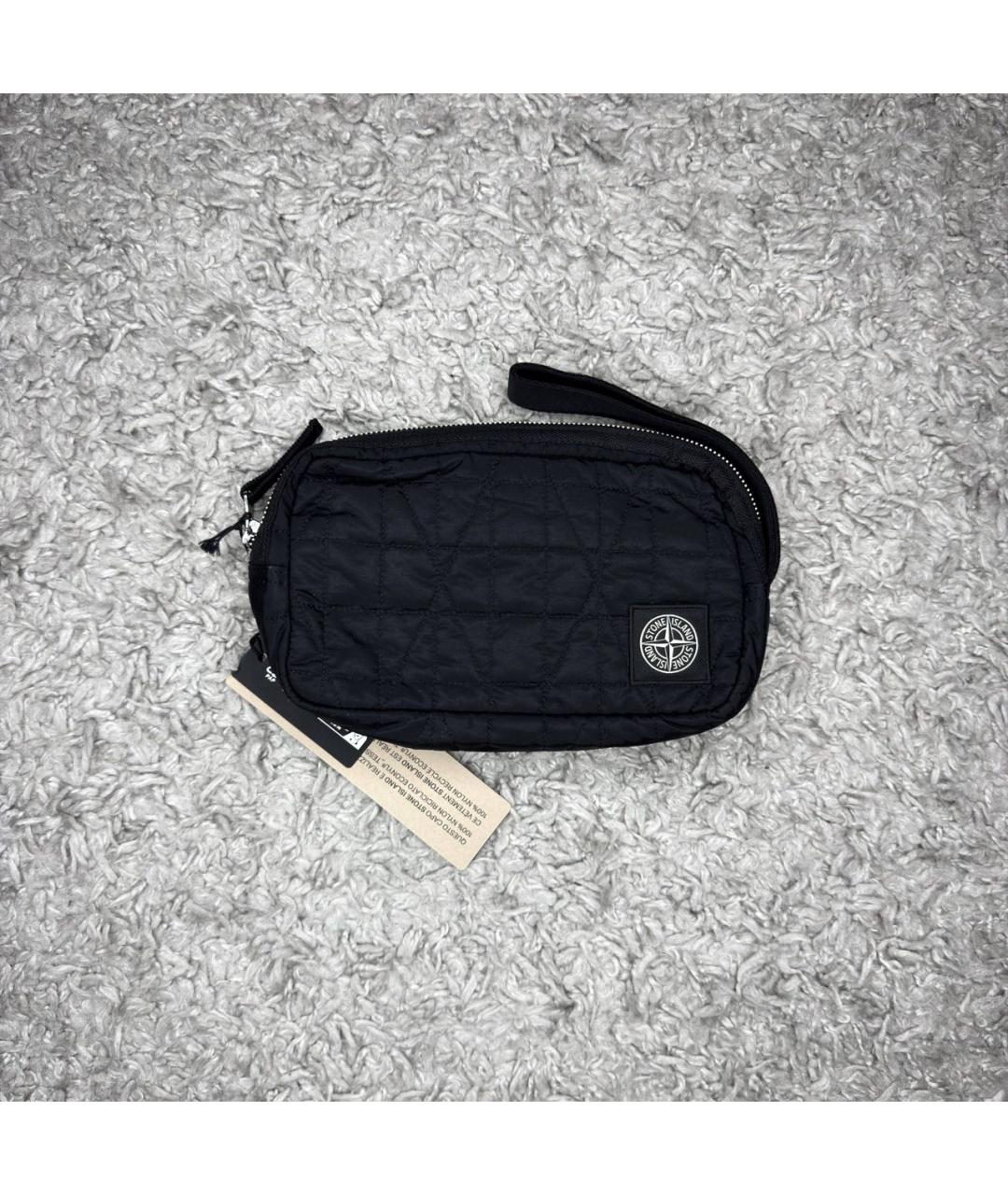 STONE ISLAND Черный кошелек, фото 6