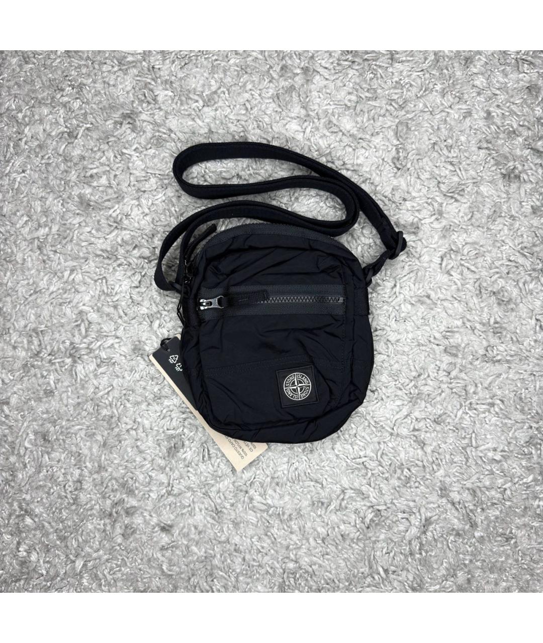 STONE ISLAND Черный кошелек, фото 6