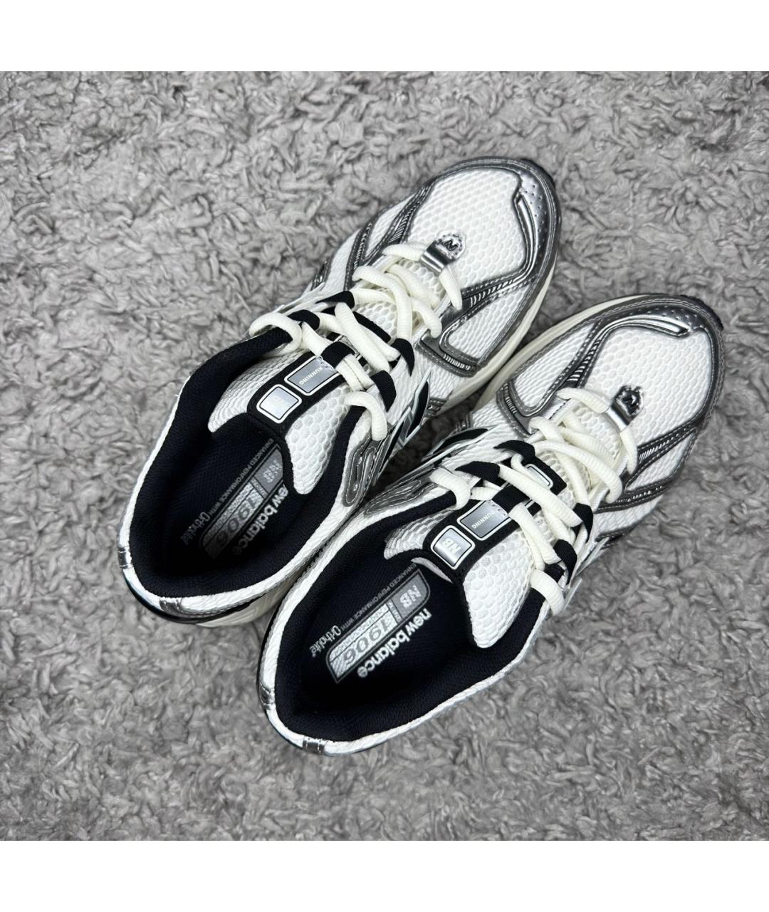 NEW BALANCE Белые низкие кроссовки / кеды, фото 3