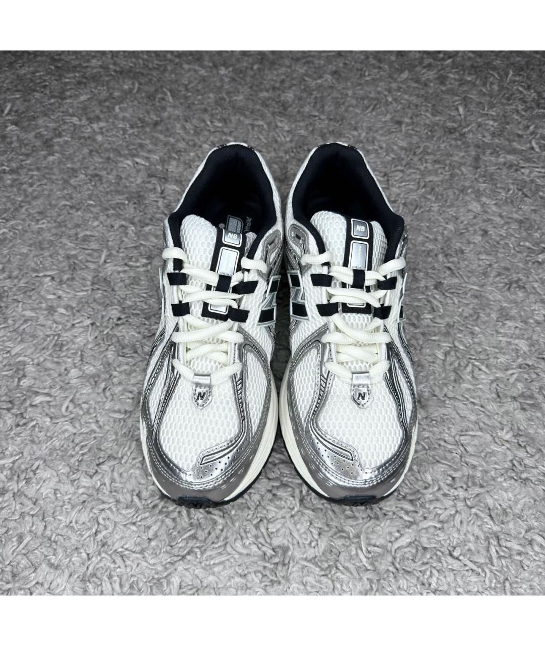 NEW BALANCE Белые низкие кроссовки / кеды, фото 4