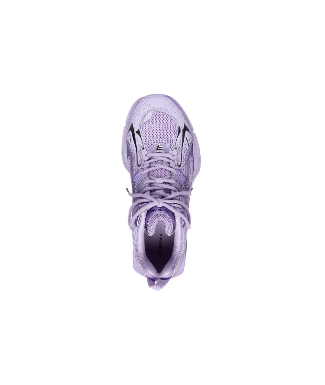 BALENCIAGA Фиолетовые кроссовки, фото 4