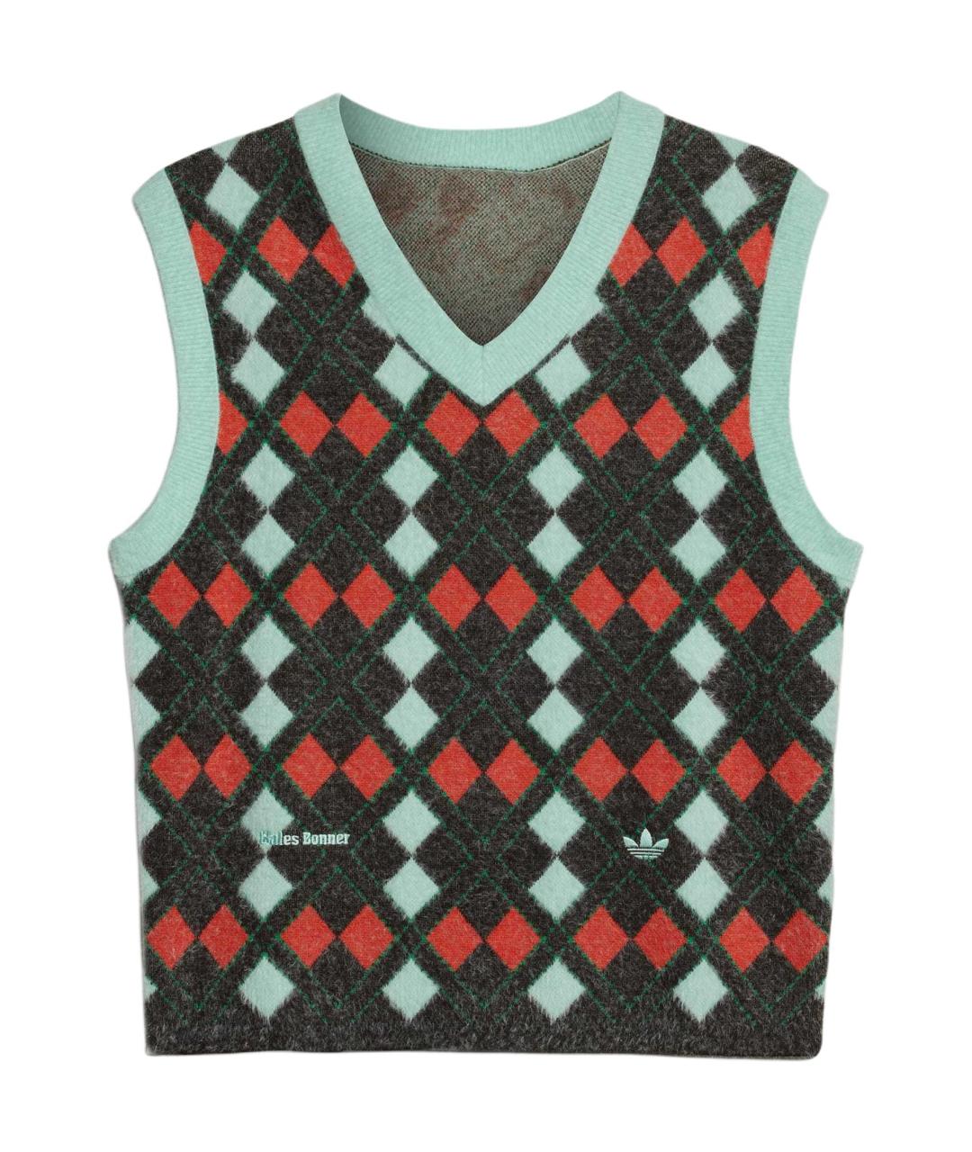 ADIDAS Зеленая жилетка, фото 1