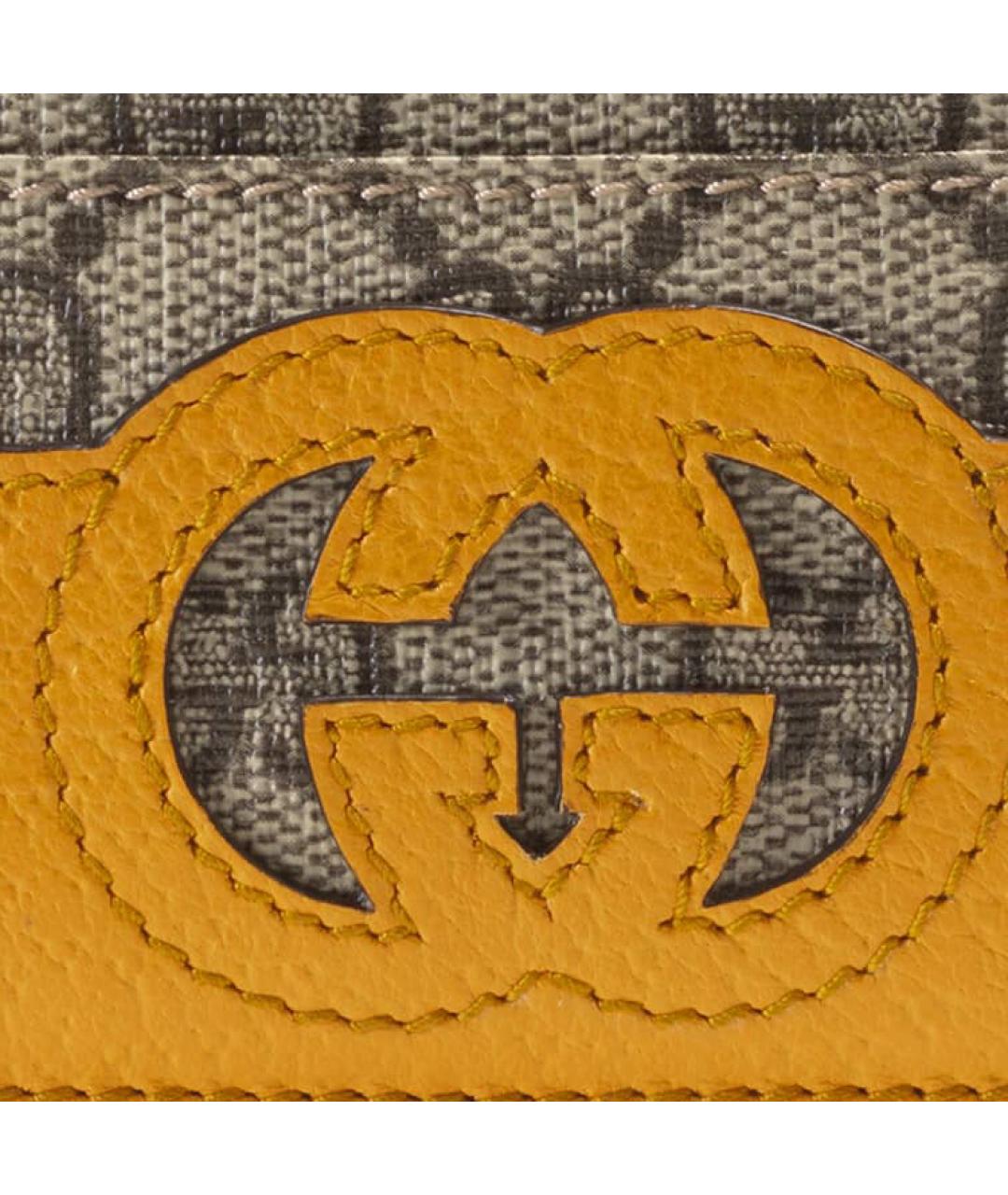 GUCCI Бежевый кардхолдер, фото 5