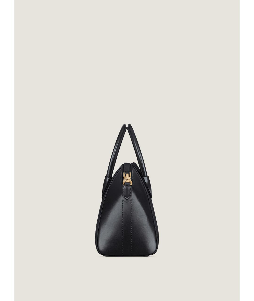 GIVENCHY Черная кожаная сумка тоут, фото 3